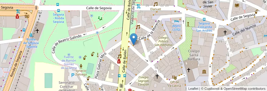 Mapa de ubicacion de Gauranga en Испания, Мадрид, Мадрид, Área Metropolitana De Madrid Y Corredor Del Henares, Мадрид.