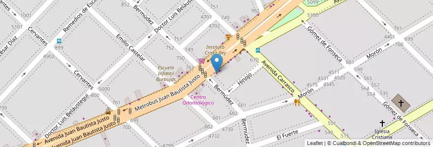 Mapa de ubicacion de Genamax, Velez Sarsfield en الأرجنتين, Ciudad Autónoma De Buenos Aires, Buenos Aires, Comuna 10.