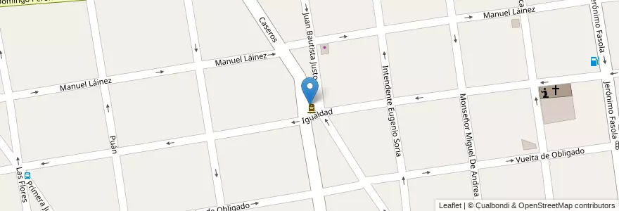 Mapa de ubicacion de Gendarme Miguel Ángel Tripepi en آرژانتین, استان بوئنوس آیرس, Partido De Morón.