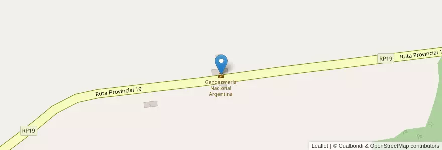 Mapa de ubicacion de Gendarmería Nacional Argentina en Аргентина, Misiones, Departamento General Manuel Belgrano, Municipio De Comandante Andresito.