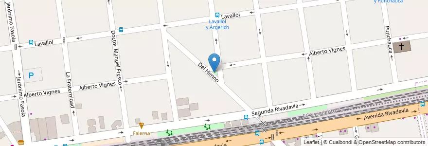 Mapa de ubicacion de General Martín Miguel de Güemes en Argentina, Provincia Di Buenos Aires, Partido De Morón, Haedo.