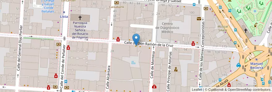 Mapa de ubicacion de Gerardo en 西班牙, Comunidad De Madrid, Comunidad De Madrid, Área Metropolitana De Madrid Y Corredor Del Henares, Madrid.