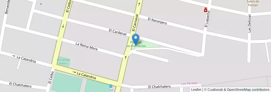 Mapa de ubicacion de Gimnasio Urbano - El Carnaval/Cardenal en Argentina, Jujuy, Departamento Doctor Manuel Belgrano, Municipio De San Salvador De Jujuy.