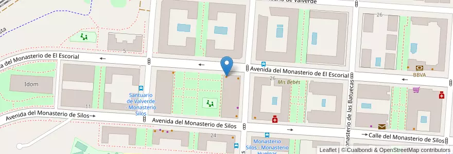 Mapa de ubicacion de Gin Table Bistro en 西班牙, Comunidad De Madrid, Comunidad De Madrid, Área Metropolitana De Madrid Y Corredor Del Henares, Madrid.