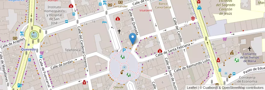 Mapa de ubicacion de Gingerboy en إسبانيا, منطقة مدريد, منطقة مدريد, Área Metropolitana De Madrid Y Corredor Del Henares, مدريد.