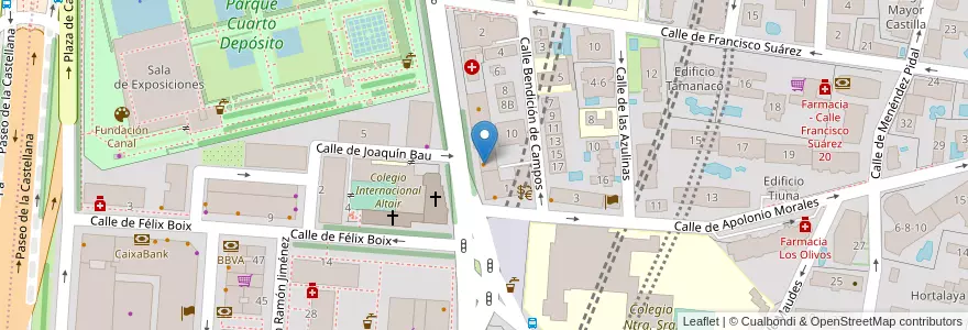 Mapa de ubicacion de Ginos López Pozas en España, Comunidad De Madrid, Comunidad De Madrid, Área Metropolitana De Madrid Y Corredor Del Henares, Madrid.
