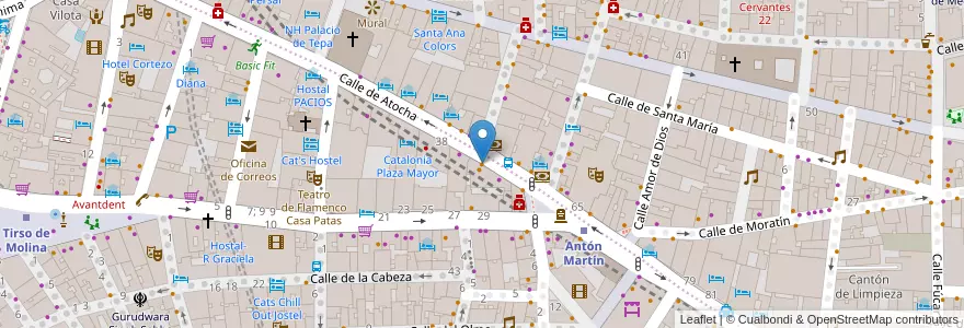 Mapa de ubicacion de Giolatto en 西班牙, Comunidad De Madrid, Comunidad De Madrid, Área Metropolitana De Madrid Y Corredor Del Henares, Madrid.
