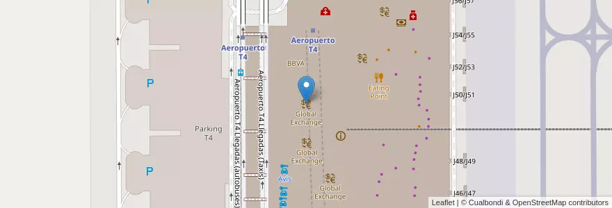 Mapa de ubicacion de Global Exchange en 西班牙, Comunidad De Madrid, Comunidad De Madrid, Área Metropolitana De Madrid Y Corredor Del Henares, Madrid.