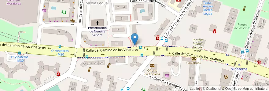 Mapa de ubicacion de Globos en Spanien, Autonome Gemeinschaft Madrid, Autonome Gemeinschaft Madrid, Área Metropolitana De Madrid Y Corredor Del Henares, Madrid.