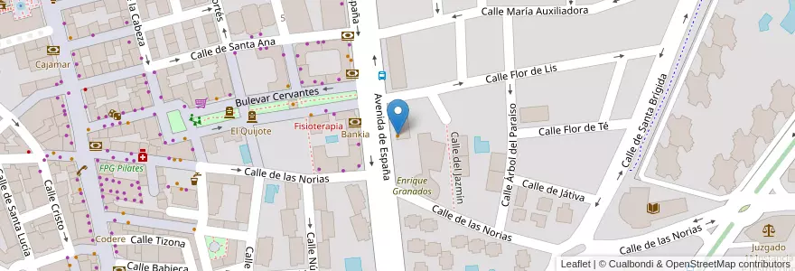 Mapa de ubicacion de GO! Sushing en Spagna, Comunidad De Madrid, Comunidad De Madrid, Área Metropolitana De Madrid Y Corredor Del Henares, Majadahonda.