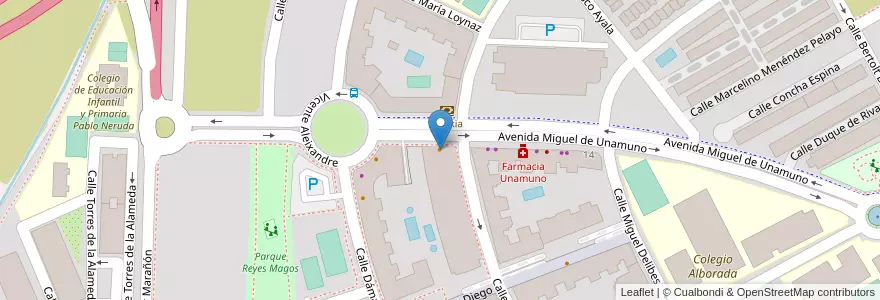 Mapa de ubicacion de Go! Sushing en إسبانيا, منطقة مدريد, منطقة مدريد, Área Metropolitana De Madrid Y Corredor Del Henares, القلعة الحجارة.