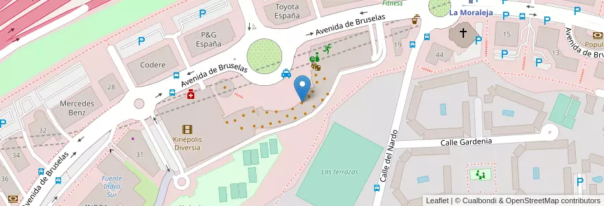 Mapa de ubicacion de Goiko Grill en Spagna, Comunidad De Madrid, Comunidad De Madrid, Área Metropolitana De Madrid Y Corredor Del Henares, Alcobendas.