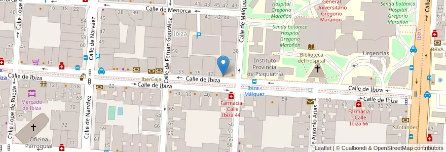 Mapa de ubicacion de Goiko Grill en Spanien, Autonome Gemeinschaft Madrid, Autonome Gemeinschaft Madrid, Área Metropolitana De Madrid Y Corredor Del Henares, Madrid.