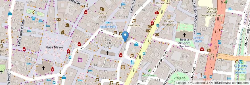 Mapa de ubicacion de Goiko Grill en España, Castilla Y León, Salamanca, Campo De Salamanca, Salamanca.