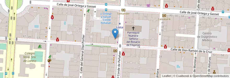 Mapa de ubicacion de GOIKO GRILL en Spanien, Autonome Gemeinschaft Madrid, Autonome Gemeinschaft Madrid, Área Metropolitana De Madrid Y Corredor Del Henares, Madrid.