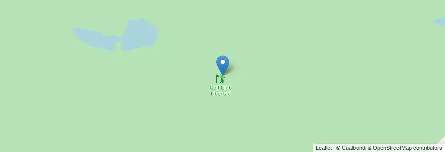 Mapa de ubicacion de Golf Club Libertad en Argentinien, Provinz Buenos Aires, Partido De Merlo, Libertad.