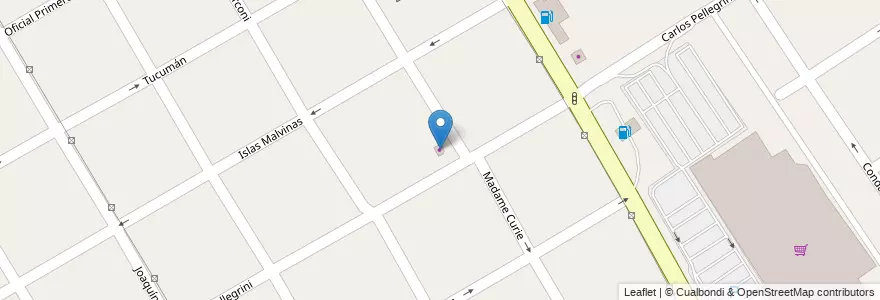 Mapa de ubicacion de Gomeria Alineacion en Arjantin, Buenos Aires, Partido De Quilmes, Quilmes.
