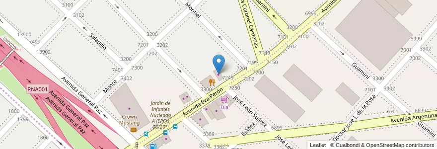 Mapa de ubicacion de Gomeria, Mataderos en آرژانتین, Ciudad Autónoma De Buenos Aires, Comuna 9, Buenos Aires.
