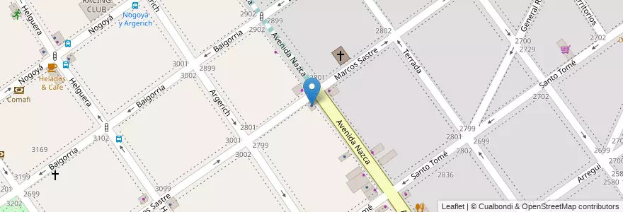 Mapa de ubicacion de Gonzalez, Villa del Parque en Аргентина, Буэнос-Айрес, Буэнос-Айрес, Comuna 11.