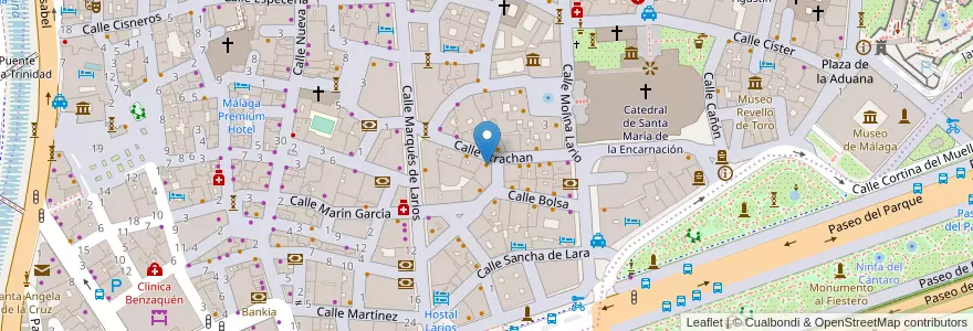 Mapa de ubicacion de Gorki en Spagna, Andalucía, Málaga, Málaga-Costa Del Sol, Málaga.