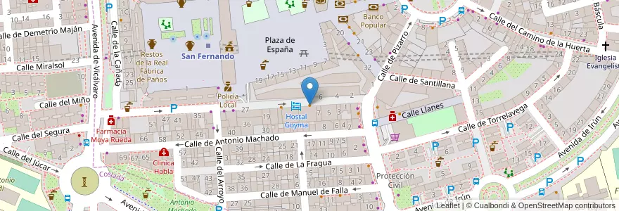 Mapa de ubicacion de Goyma en Spanje, Comunidad De Madrid, Comunidad De Madrid, Área Metropolitana De Madrid Y Corredor Del Henares, San Fernando De Henares, Coslada.
