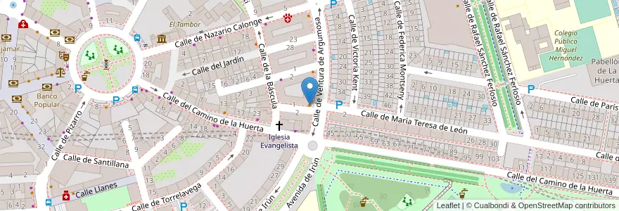 Mapa de ubicacion de Goyo en 스페인, Comunidad De Madrid, Comunidad De Madrid, Área Metropolitana De Madrid Y Corredor Del Henares, San Fernando De Henares.