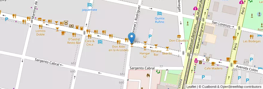 Mapa de ubicacion de Gran Ciervo en 阿根廷, 智利, Mendoza, Departamento Capital, Ciudad De Mendoza, Sección 5ª Residencial Sur.