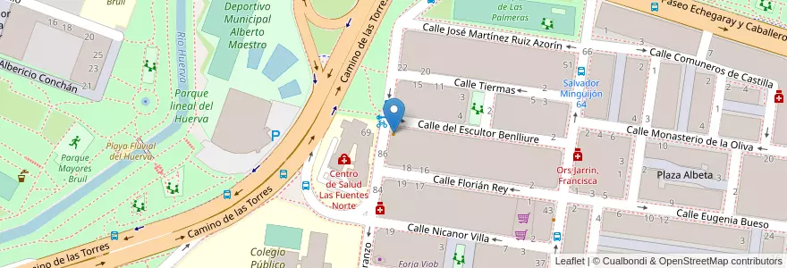 Mapa de ubicacion de Gran taberna mi barrio en Испания, Арагон, Сарагоса, Zaragoza, Сарагоса.