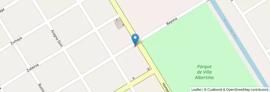 Mapa de ubicacion de Granja El Leon en Arjantin, Buenos Aires, Partido De Lomas De Zamora, Ingeniero Budge.