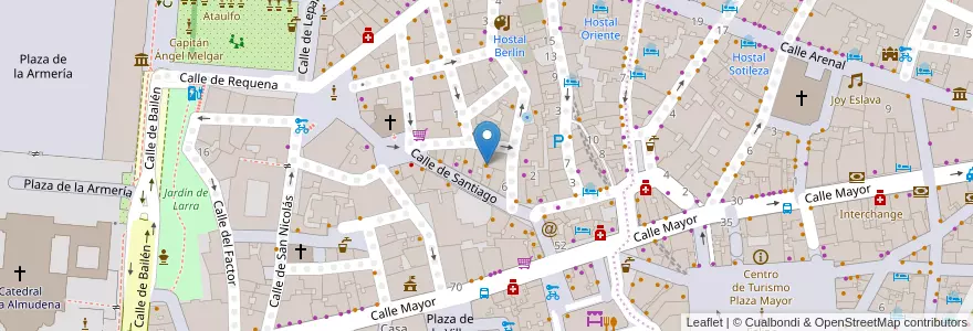 Mapa de ubicacion de Grazie Mille en İspanya, Comunidad De Madrid, Comunidad De Madrid, Área Metropolitana De Madrid Y Corredor Del Henares, Madrid.