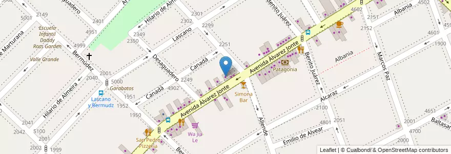 Mapa de ubicacion de Greymond, Monte Castro en Argentine, Ciudad Autónoma De Buenos Aires, Buenos Aires, Comuna 10.