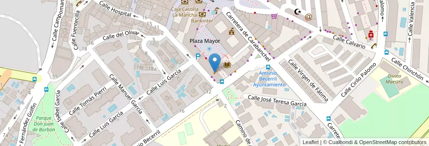 Mapa de ubicacion de Grill Burger en İspanya, Comunidad De Madrid, Comunidad De Madrid, Área Metropolitana De Madrid Y Corredor Del Henares, Pozuelo De Alarcón.