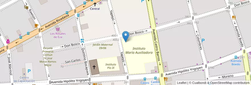 Mapa de ubicacion de Grupo de Scout "Pueblo libre", Almagro en Argentinien, Ciudad Autónoma De Buenos Aires, Comuna 5, Buenos Aires.