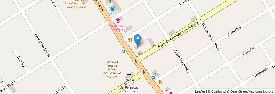 Mapa de ubicacion de Grupo Educativo Blas Pascal de Quilmes en Arjantin, Buenos Aires, Partido De Quilmes, Quilmes, Ezpeleta.