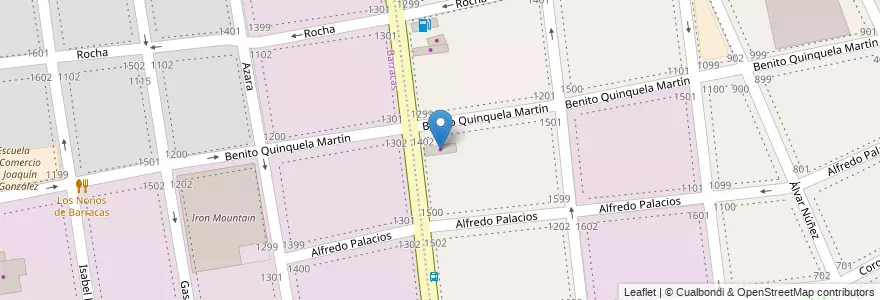 Mapa de ubicacion de Grupo Newen, Barracas en Argentine, Ciudad Autónoma De Buenos Aires, Comuna 4, Buenos Aires.