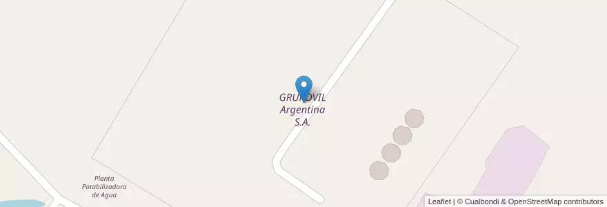 Mapa de ubicacion de GRUPOVIL Argentina S.A. en Argentina, San Luis, General Pedernera, Municipio De Villa Mercedes.