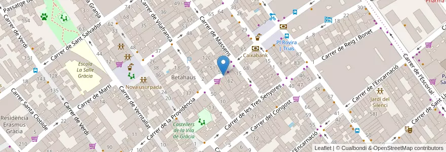 Mapa de ubicacion de GuardarBCN en اسپانیا, Catalunya, Barcelona, Barcelonès, Barcelona.