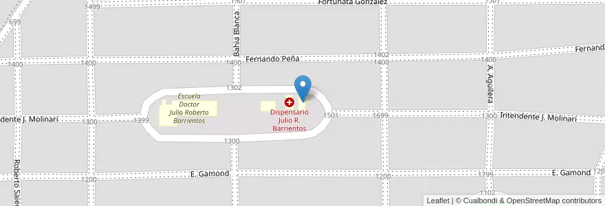 Mapa de ubicacion de Guarderia en Arjantin, Córdoba, Departamento Santa María, Pedanía Alta Gracia, Municipio De Alta Gracia, Alta Gracia.