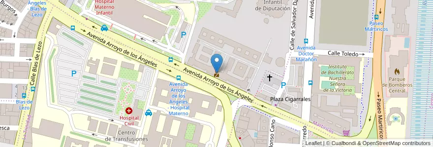 Mapa de ubicacion de Guardia Civil en Espanha, Andaluzia, Málaga, Málaga-Costa Del Sol, Málaga.
