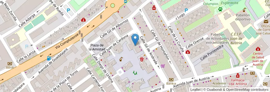 Mapa de ubicacion de Habemus Ludum en Sepanyol, Comunidad De Madrid, Comunidad De Madrid, Área Metropolitana De Madrid Y Corredor Del Henares, Alcalá De Henares.