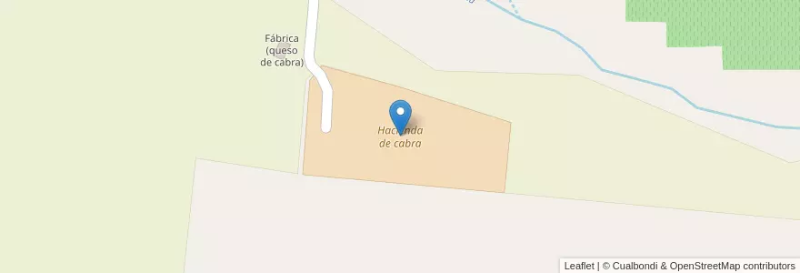 Mapa de ubicacion de Hacienda de cabra en Arjantin, Salta, Cafayate, Municipio De Cafayate.