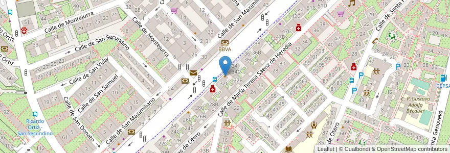 Mapa de ubicacion de Hamburguesas Akela 3 en Spagna, Comunidad De Madrid, Comunidad De Madrid, Área Metropolitana De Madrid Y Corredor Del Henares, Madrid.