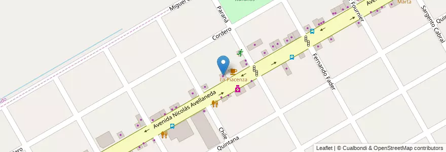 Mapa de ubicacion de Hari-Dulce en Argentinië, Buenos Aires, Partido De San Fernando, Victoria.