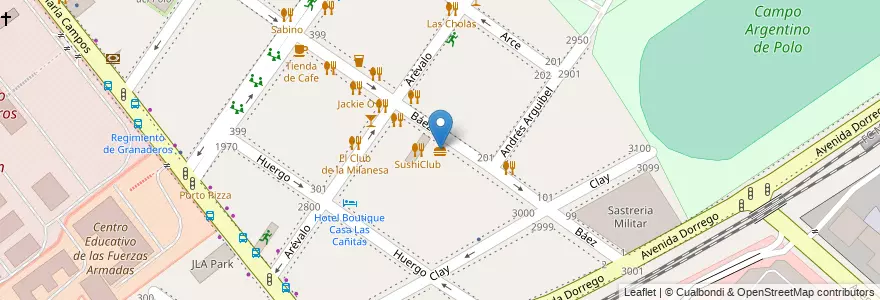 Mapa de ubicacion de Heisenburger Burger Lab, Palermo en الأرجنتين, Ciudad Autónoma De Buenos Aires, Buenos Aires, Comuna 14.