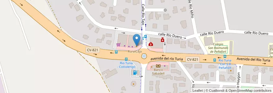 Mapa de ubicacion de Heladería Xambit en 西班牙, Comunitat Valenciana, Alacant / Alicante, L'Alacantí, Sant Vicent Del Raspeig / San Vicente Del Raspeig.