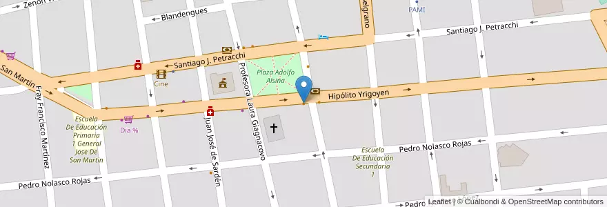 Mapa de ubicacion de Helados Don José en Arjantin, Buenos Aires, Partido De Monte, San Miguel Del Monte.