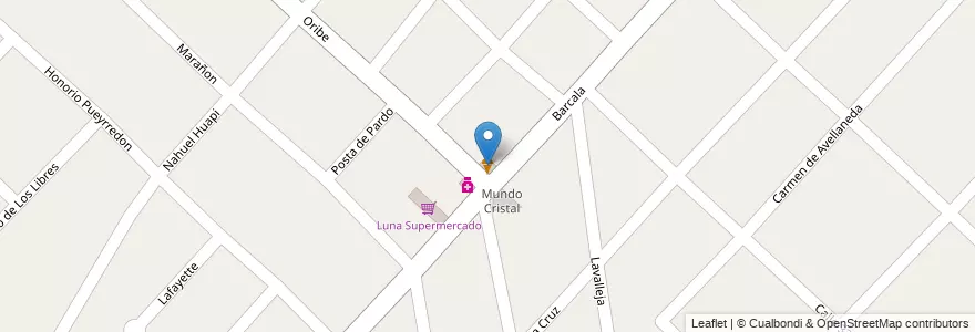 Mapa de ubicacion de Helados Full Cream en Arjantin, Buenos Aires, Partido De Ituzaingó, Ituzaingó.