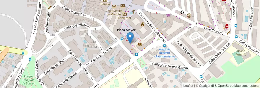 Mapa de ubicacion de Helen Doron Academia de Inglés en İspanya, Comunidad De Madrid, Comunidad De Madrid, Área Metropolitana De Madrid Y Corredor Del Henares, Pozuelo De Alarcón.