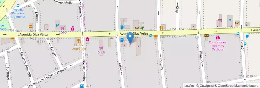 Mapa de ubicacion de Helix Lubricación, Almagro en Argentina, Autonomous City Of Buenos Aires, Comuna 5, Autonomous City Of Buenos Aires.