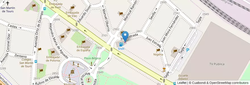 Mapa de ubicacion de Helix Lubricacion, Palermo en Argentinien, Ciudad Autónoma De Buenos Aires, Comuna 2, Buenos Aires.